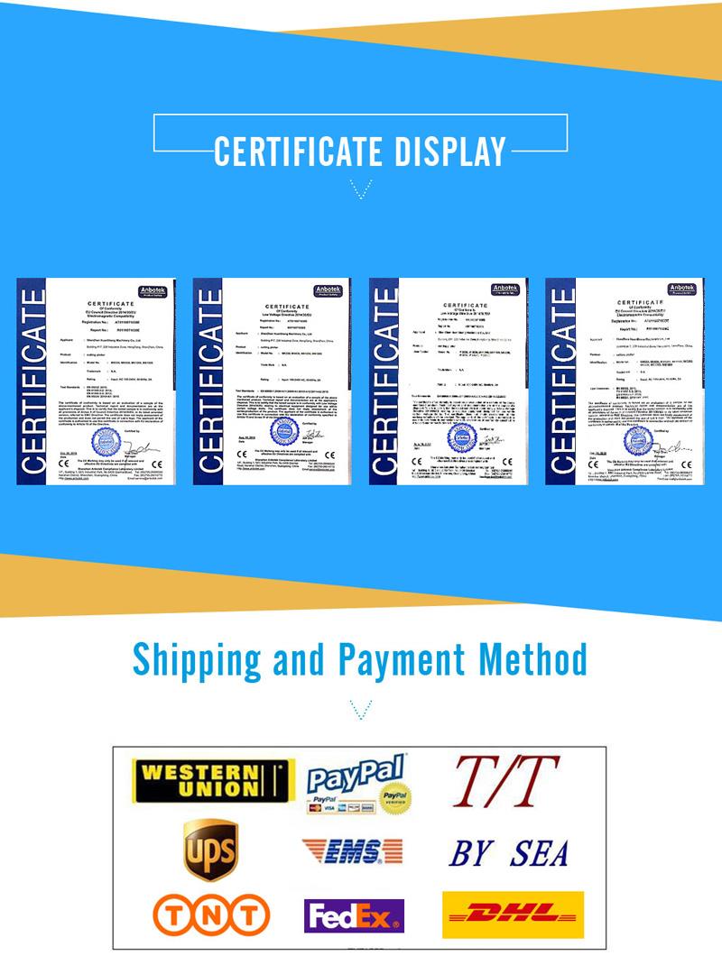 MYCUT Vinyl Cutter Machine CERTIFICATE-DISPLAY MKU Series